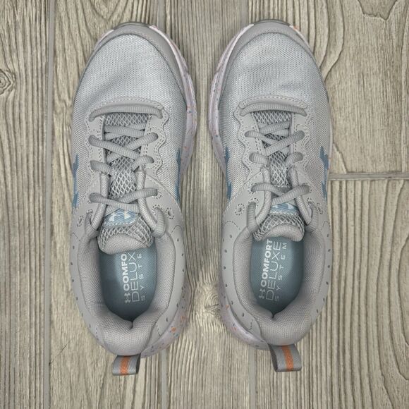 Under Armour Charged Assert 10 PNTSP Running Shoes Women’s 7.5 Gray 3027092-100 - Picture 7 of 9